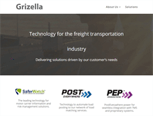 Tablet Screenshot of grizella.com
